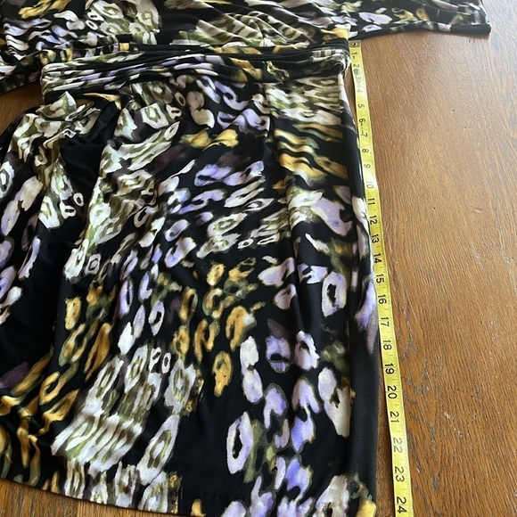 NWT Taylor Dress Zipper Back Full Sleeves Gathered Band at Waist Size 14 - Picture 13 of 16